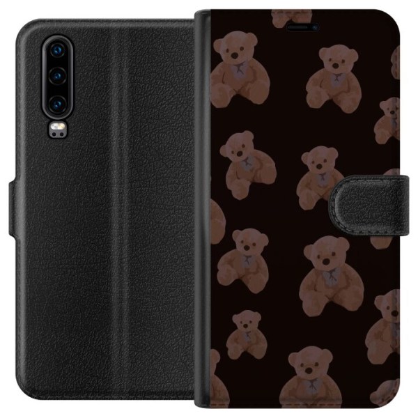 Huawei P30 Lommeboketui En bjørn flere bjørner