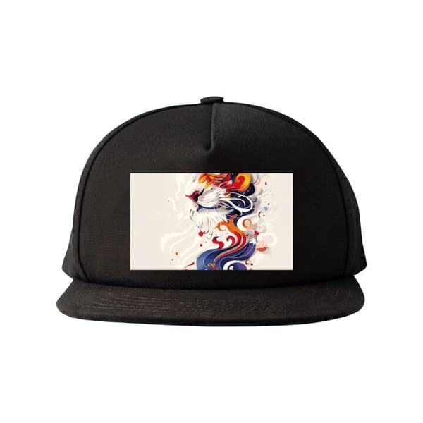 Snapback-lippalakki musta one size
