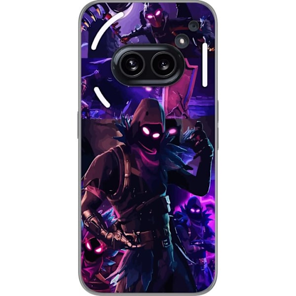 Nothing Phone (2a) Gjennomsiktig deksel Fortnite Raven