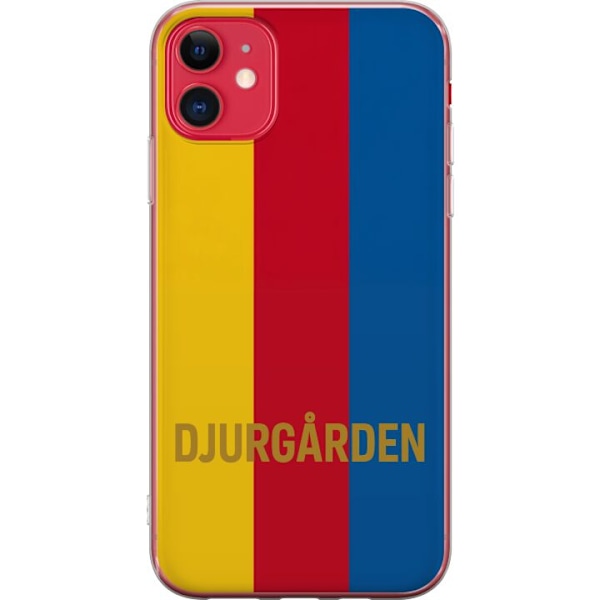 Apple iPhone 11 Genomskinligt Skal Djurgården – fotboll