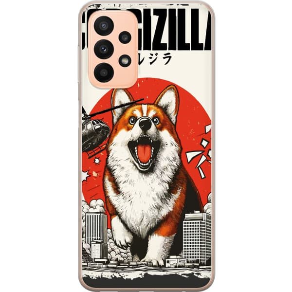 Kompatibelt Mobildeksel til Samsung Galaxy A23 Corgizilla