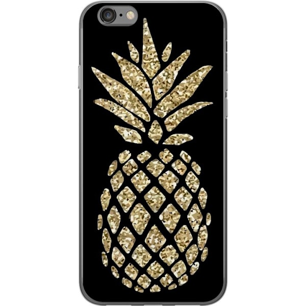 Apple iPhone 6 Gjennomsiktig deksel Ananas