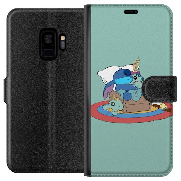 Samsung Galaxy S9 Plånboksfodral Stitch sov gott