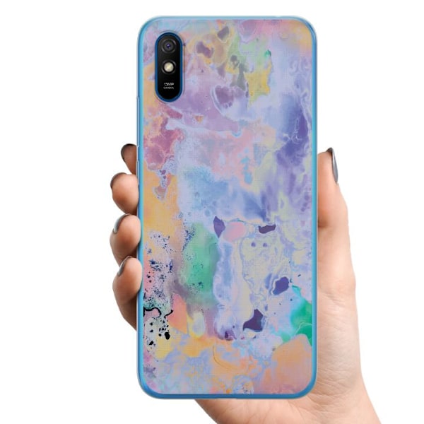 Xiaomi Redmi 9A TPU Mobilskal Marmor / Marble