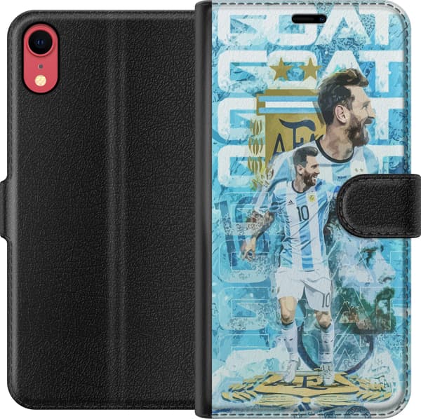 Kompatibelt Lommeboketui til Apple iPhone XR Messi