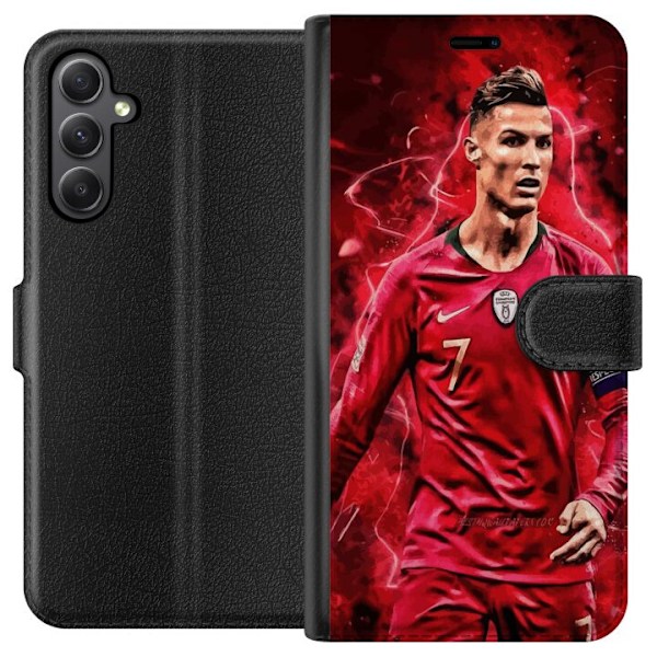 Samsung Galaxy S23 FE Tegnebogsetui Ronaldo Færdigheder - CR7