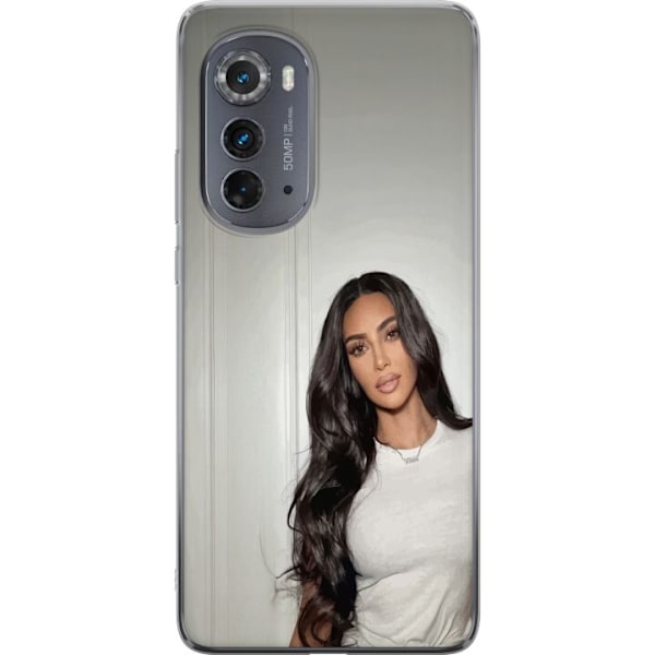 Motorola Edge (2022) Läpinäkyvä kuori Kim Kardashian – Iconic Style Collection
