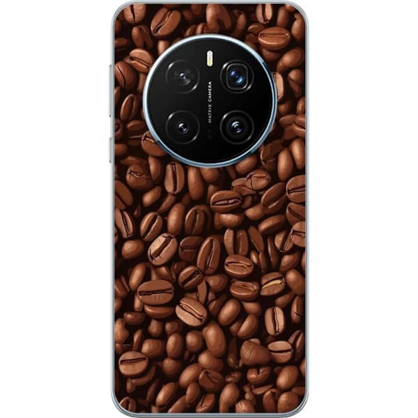 Kompatibelt Mobildeksel til Honor Magic7 Pro Kaffebönor närbild brun