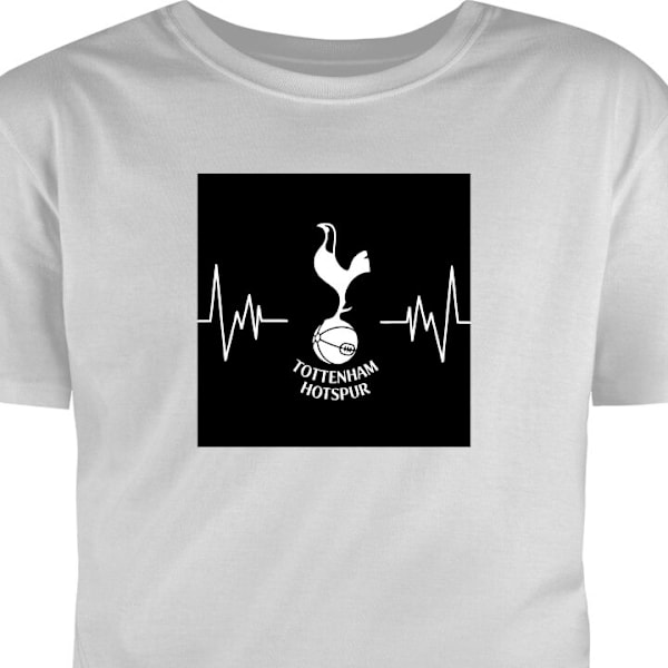 Barn-T-shirt | Bekväm T-shirt för Barn Tottenham Hotspur grå 3-4 År