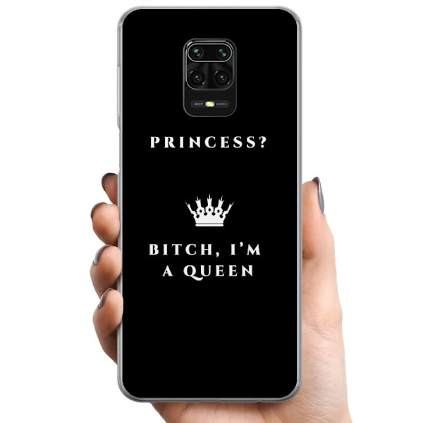 Xiaomi Redmi Note 9 Pro TPU Mobilcover Dronning