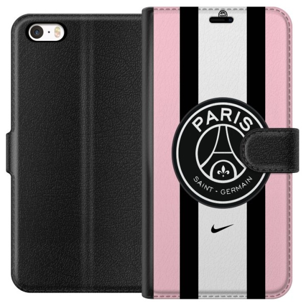 Apple iPhone SE (2016) Lompakkokotelo Paris Saint-Germain F.C.