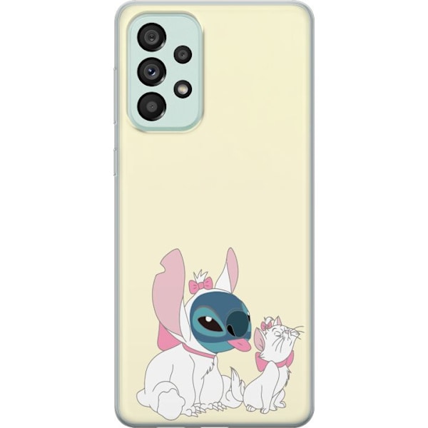 Samsung Galaxy A73 5G Gennemsigtig cover Stitch Aristocats