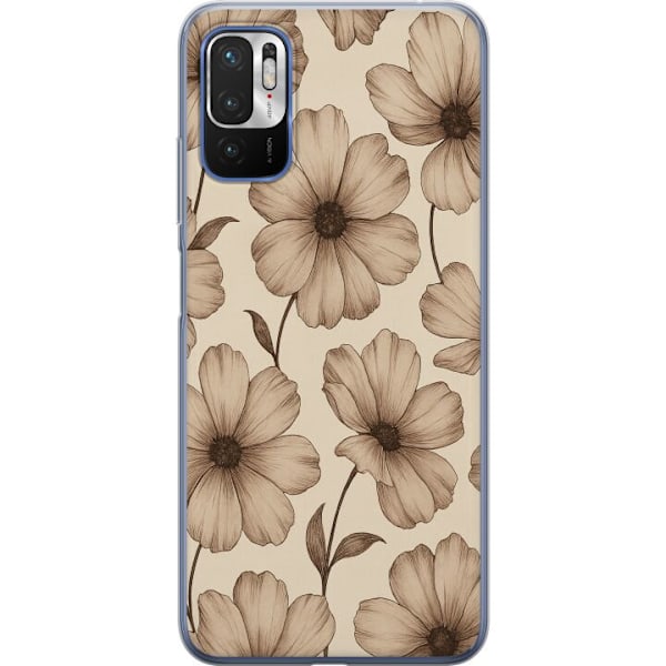 Xiaomi Redmi Note 10 5G Läpinäkyvä kuori Pastel Rush