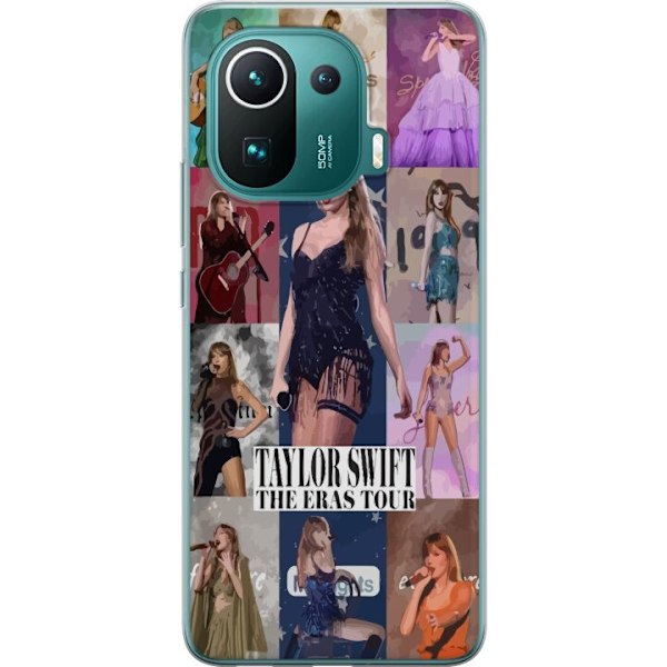 Xiaomi Mi 11 Pro Gennemsigtig cover Taylor Swift