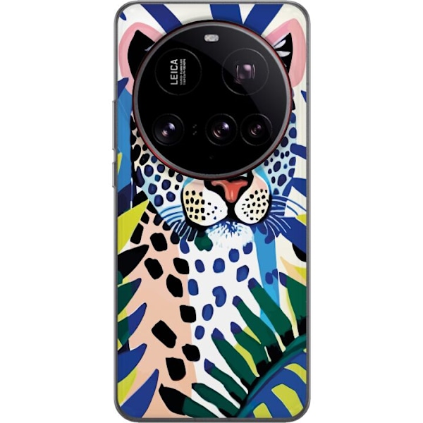 Xiaomi 15 Ultra Gennemsigtig cover Livlig Leopard