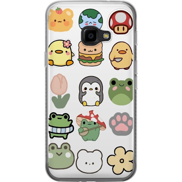 Samsung Galaxy Xcover 4 Gennemsigtig cover Kawaii Friends