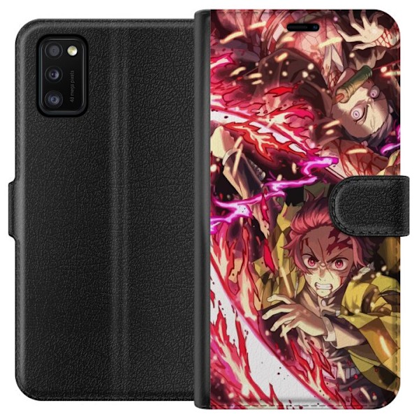 Samsung Galaxy A41 Tegnebogsetui Demon Slayer