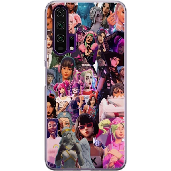 Honor 20 Pro  Gennemsigtig cover Harley Quinn