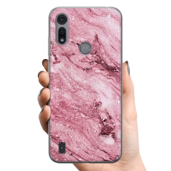 Motorola Moto E6i TPU Mobilcover rosa