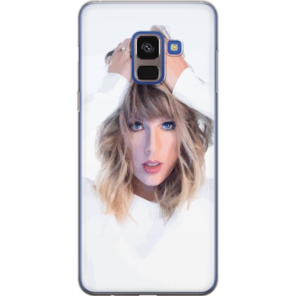 Samsung Galaxy A8 (2018) Läpinäkyvä kuori Taylor Swift