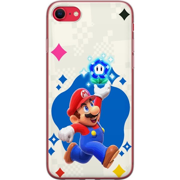 Apple iPhone SE (2020) Gennemsigtig cover Super Mario Wonder