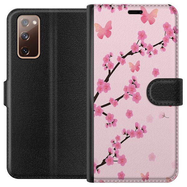 Samsung Galaxy S20 FE Tegnebogsetui Blomster