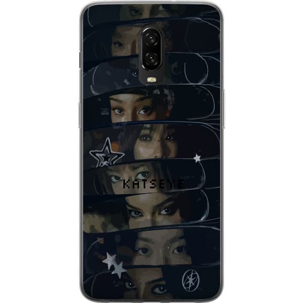 Kompatibel Mobilcover til OnePlus 6T KATSEYE sort