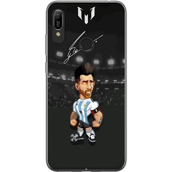 Huawei Y6 (2019) Gjennomsiktig deksel Messi