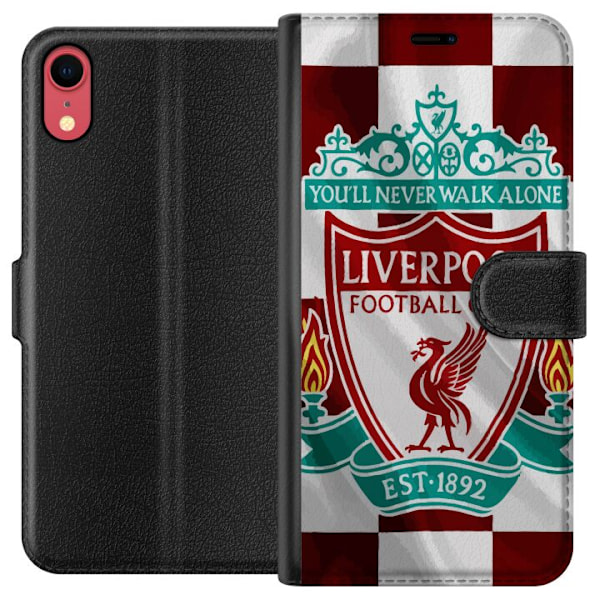 Apple iPhone XR Tegnebogsetui Liverpool FC
