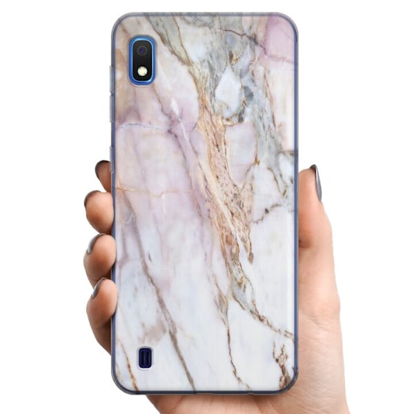 Samsung Galaxy A10 TPU Mobilskal Marmor