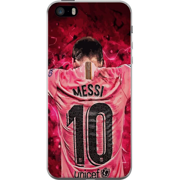 Apple iPhone 5s Läpinäkyvä kuori Messi Jalkapallo Barcelona Argentiina Motivoiva Legendaarinen Pelaaja FC Barcelona Numero 10 Urheilu Jalkapallo