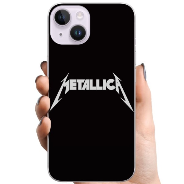 Apple iPhone 15 TPU Matkapuhelimen kuori Metallica
