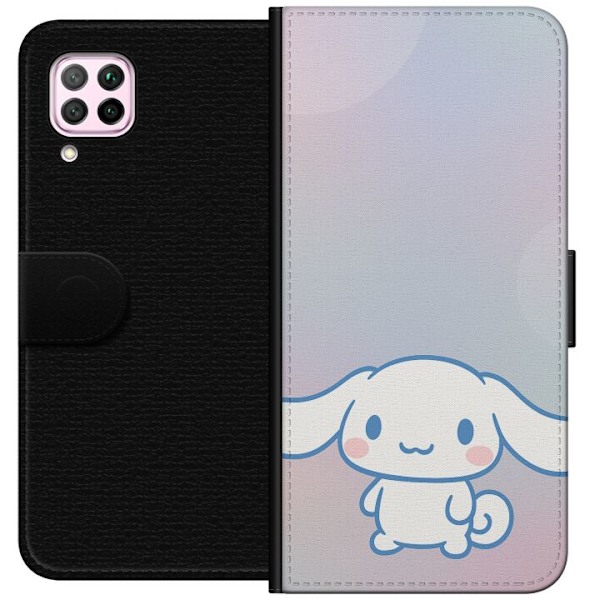 Huawei P40 lite Tegnebogsetui Kawaii Sanrio Cinnamonroll