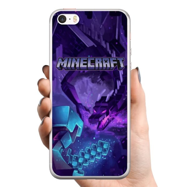 Apple iPhone 5s TPU Mobilskal Minecraft