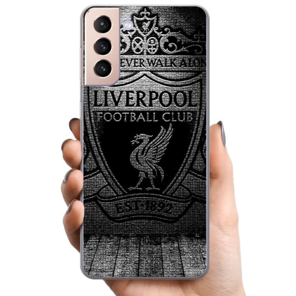 Samsung Galaxy S21 TPU Matkapuhelimen kuori Liverpool FC