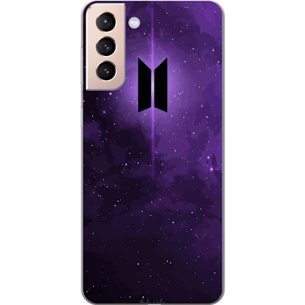 Samsung Galaxy S21 Genomskinligt Skal BTS