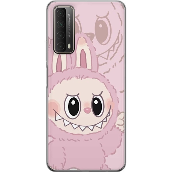 Huawei P smart 2021 Läpinäkyvä kuori Labubu Floral Freak