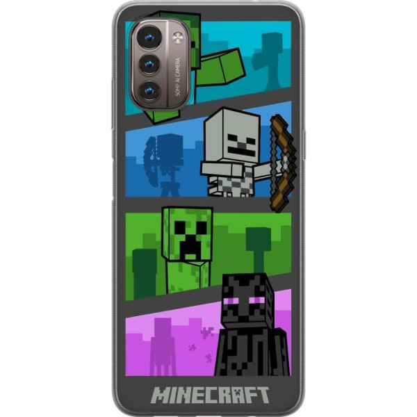 Nokia G21 Gjennomsiktig deksel Minecraft