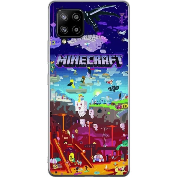 Samsung Galaxy A42 5G Gennemsigtig cover Minecraft