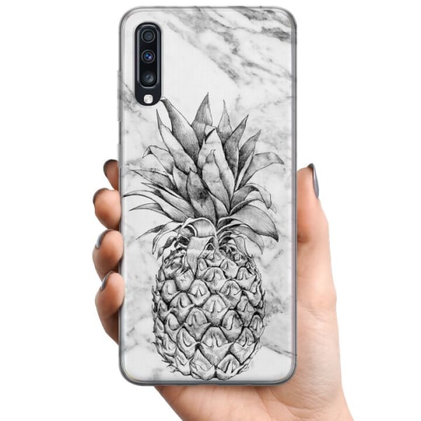Samsung Galaxy A70 TPU Matkapuhelimen kuori Ananas