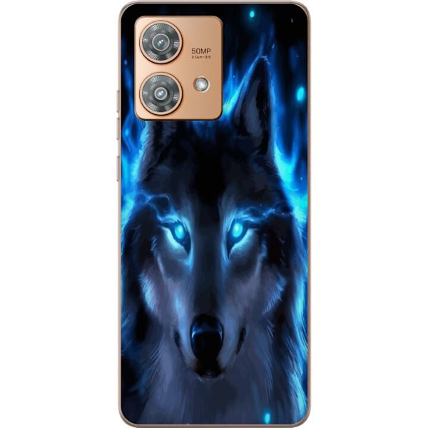 Motorola Edge 40 Neo Gennemsigtig cover Ulv