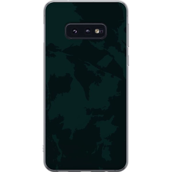 Samsung Galaxy S10e Genomskinligt Skal Grönt.