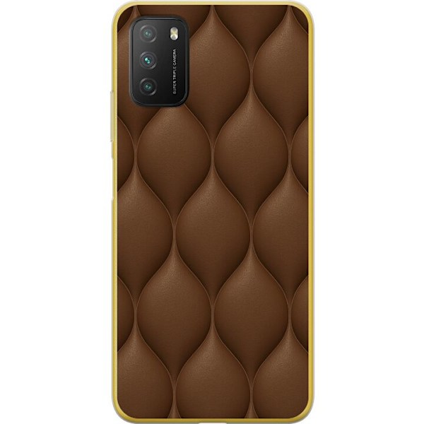 Xiaomi Poco M3  Läpinäkyvä kuori Kaakaoskaalat