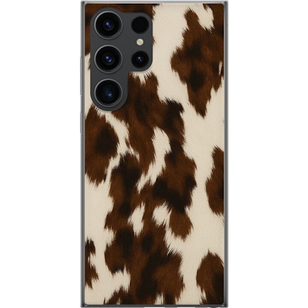 Samsung Galaxy S24 Ultra Läpinäkyvä kuori Värisuihku