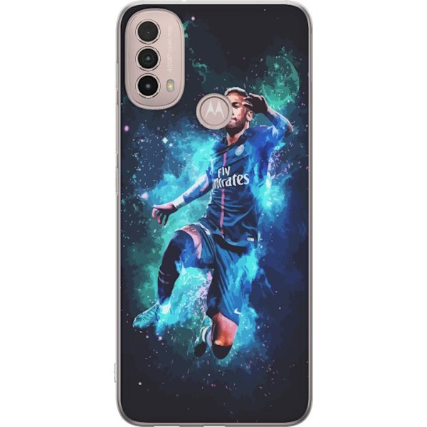 Motorola Moto E40 Gjennomsiktig deksel Neymar