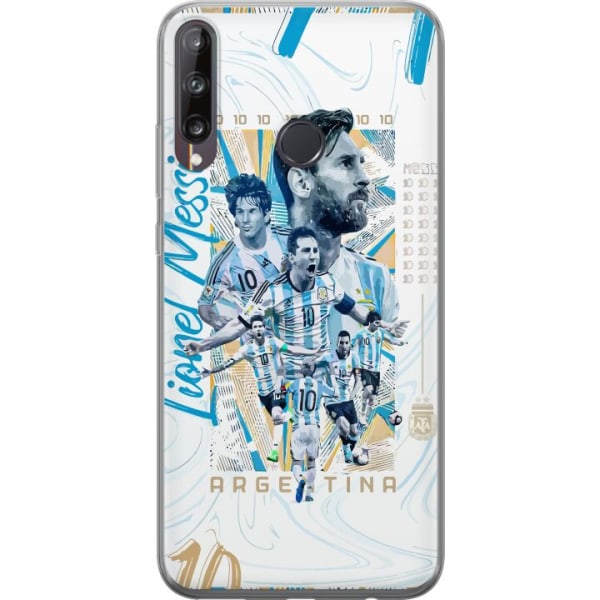 Huawei P40 lite E Genomskinligt Skal Lionel Messi