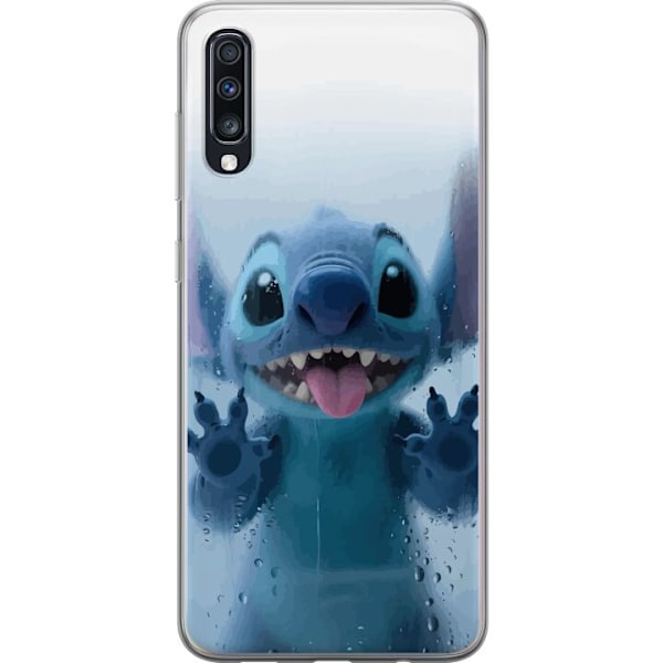 Samsung Galaxy A70 Genomskinligt Skal Stitch Window View – S