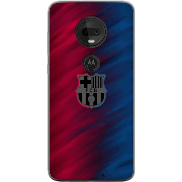 Motorola Moto G7 Genomskinligt Skal FC Barcelona