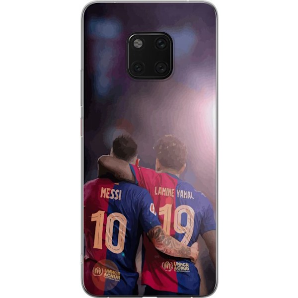 Huawei Mate 20 Pro Genomskinligt Skal Lamine Yamal VS Messi