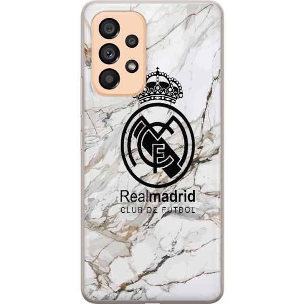 Samsung Galaxy A53 5G Gennemsigtig cover Real Madrid